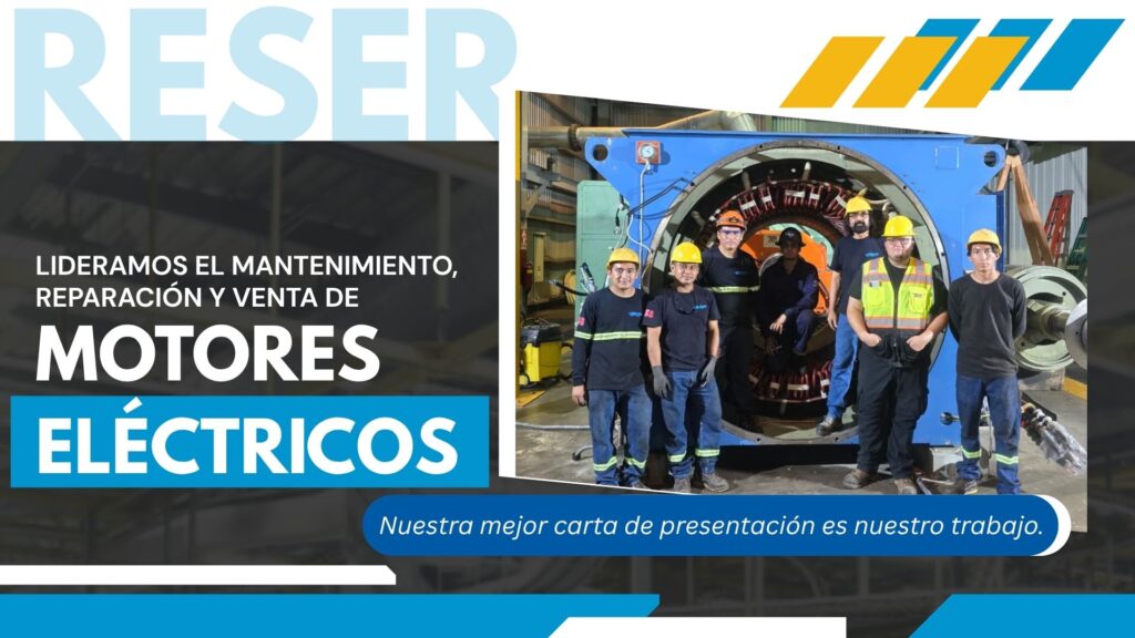 Rebobinado de motores el&eacute;ctricos